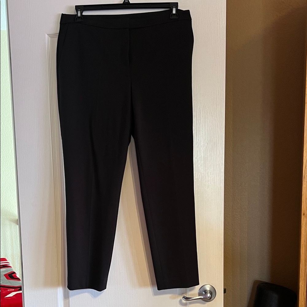 Bar III Black Straight-Leg Women's Pants